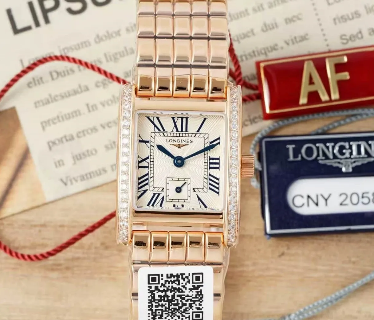 AF Factory Longines Elegant L5.200.9.71.6 1:1 Best Edition Replica Watch